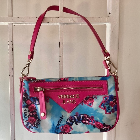 Y2K VERSACE pink bag - Picture 1 of 3